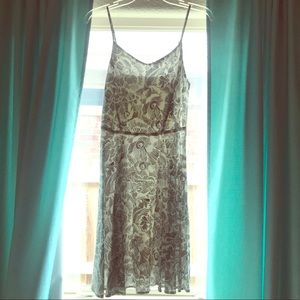 Black/White floral dress